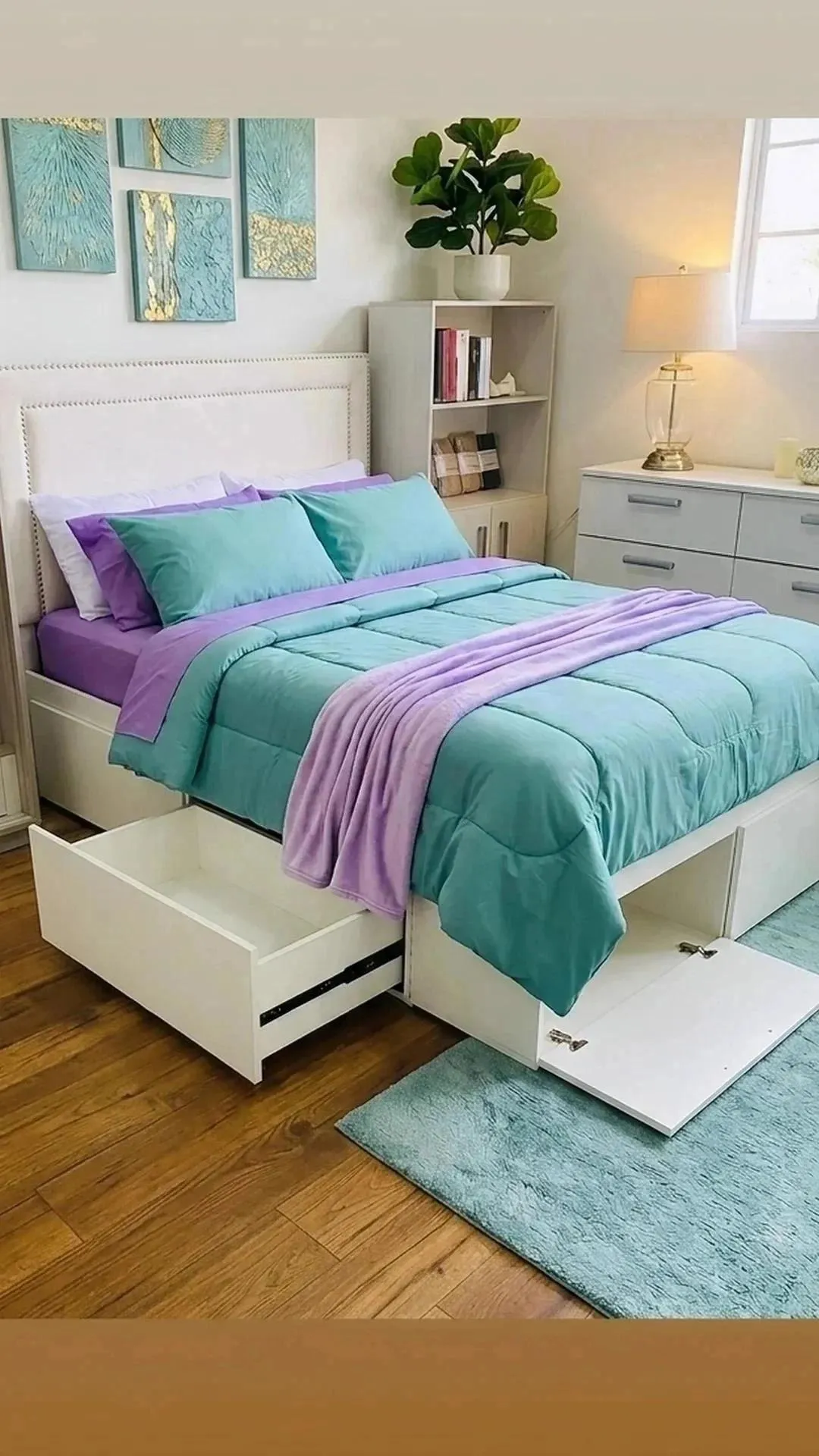 Cama Box 1.40 X 1.90 · Dormitorio a medida · MG Muebles